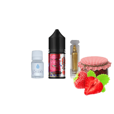 Набір для самозамішування In Bottle Puzzle Strawberry Jam (Полуничний Джем, 50 мг, 30 мл)