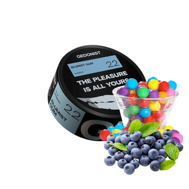 Тютюн Gedonist №22 Blumist Gum (Голубниця жуйка, 100 г)