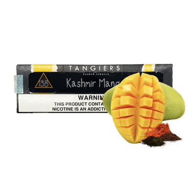 Тютюн Tangiers Noir №138 Kashmir Mango (Кашмір Манго, 250 г) Чорна упаковка
