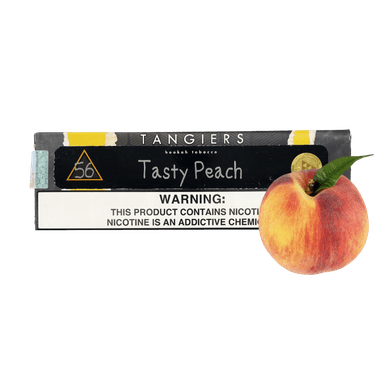 Тютюн Tangiers Noir №56 Tasty Peach (Тейсті Піч, 250 г) Чорна упаковка