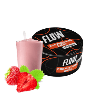 Тютюн Flow Полуничний шейк (100 г)