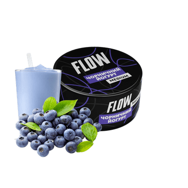 Тютюн Flow Чорничний Йогурт (100 г)