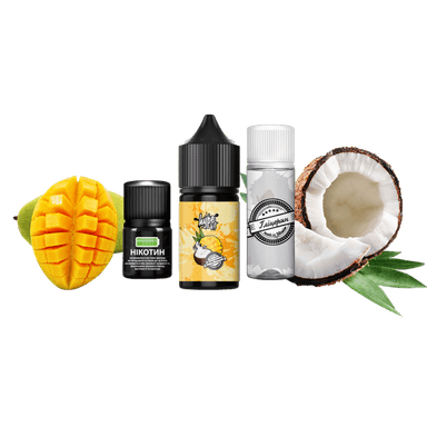 Набір для самозамішування Hype Kit Mango Coconut (Манго Кокос, 50 мг, 30 мл)