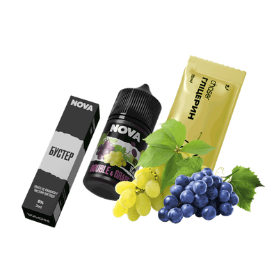 Набір для самозамішування Chaser Nova Double&Grape (Дабл Грейп, 50 мг, 30 мл)