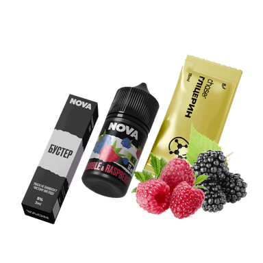 Набір для самозамішування Chaser Nova Double&Raspberry (Дабл Распберрі, 50 мг, 30 мл)