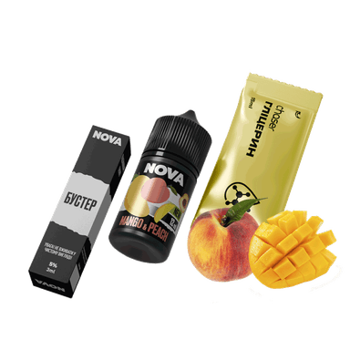 Набір для самозамішування Chaser Nova Mango&Peach (Манго Персик, 50 мг, 30 мл)