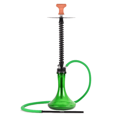 Кальян Yahya Coilover Black Green (чорно-зелений, повний комплект)