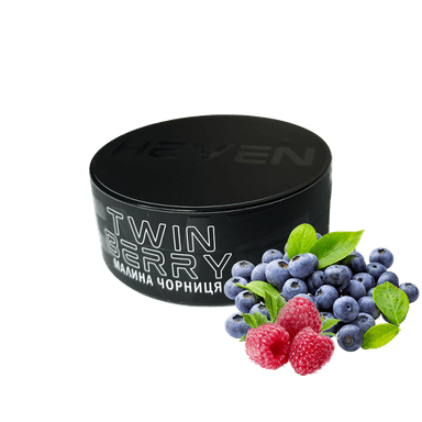 Тютюн Heven Twin Berry (Чорниця Малина, 100 г)