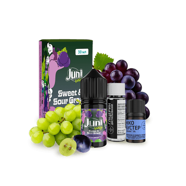 Набір для самозамішування Juni Mix Sweet Sour Grape (Кисло-солодкий Виноград, 50 мг, 30 мл)