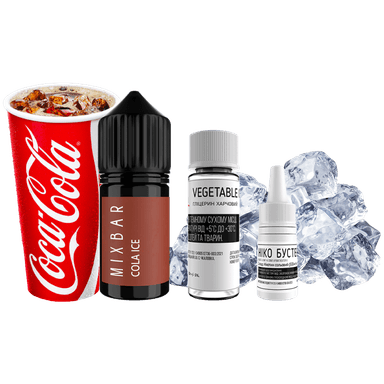 Набір для самозамішування Mix Bar Cola Ice (Кола Льод, 50 мг, 30 мл)