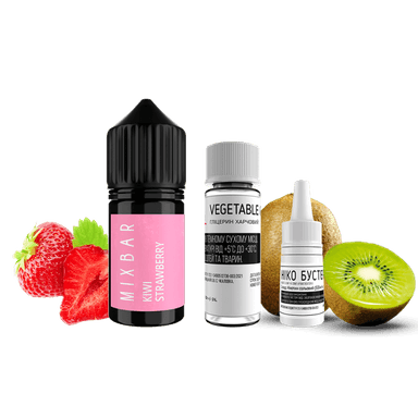 Набір для самозамішування Mix Bar Kiwi Strawberry (Ківі Полуниця, 50 мг, 30 мл)