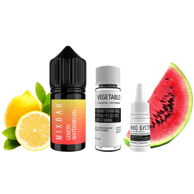 Набір для самозамішування Mix Bar Lemon Watermelon (Лимон Кавун, 50 мг, 30 мл)