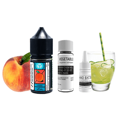 Набір для самозамішування Webber Cucumber Peach (Огірок Персик, 50 мг, 30 мл)