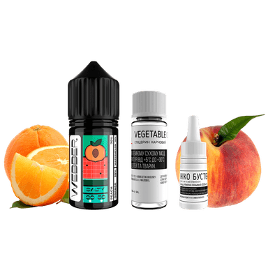 Набір для самозамішування Webber Orange Peach (Апельсин Персик, 50 мг, 30 мл)