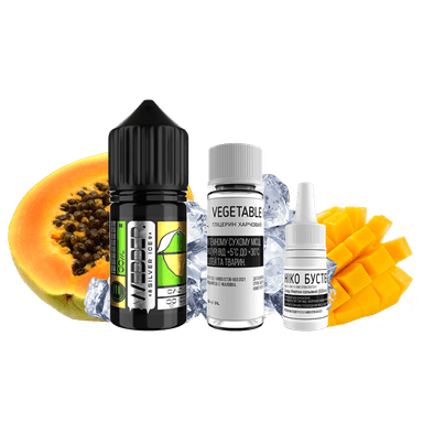 Набір для самозамішування Webber Silver Ice Mango Papaya (Манго Папайя Льод, 50 мг, 30 мл)