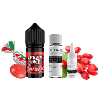 Набір для самозамішування Crazy Juice Barberis (Барбарис, 50 мг, 30 мл)