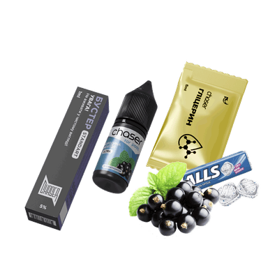 Набір для самозамішування Chaser Blackcurrant Menthol Ultra (Смородина Ментол, 50 мг, 10 мл)