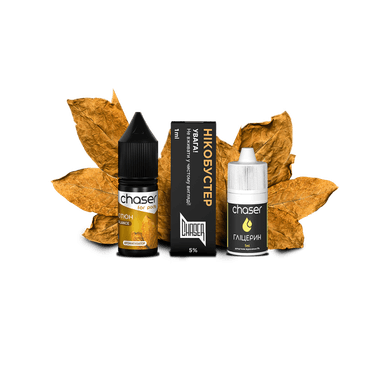 Набір для самозамішування Chaser Tobacco Ultra (Тютюн, 50 мг, 10 мл)