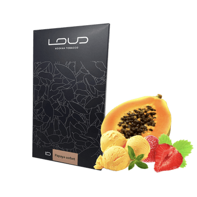 Тютюн Loud Papaya sorbet (Папайя сорбет, 200 г)