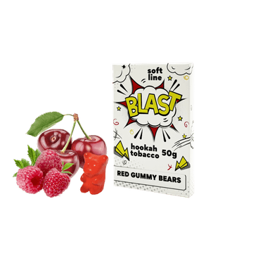 Тютюн Blast Smoke Light Line Red Gummy Bears (Червоні мармеладні ведмедики, 50 г)