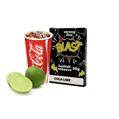 Тютюн Blast Smoke Strong Line Cola Lime (Кола Лайм, 50 г)