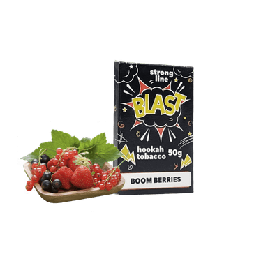 Тютюн Blast Smoke Strong Line Boom Berries (Ягоди, 50 г)