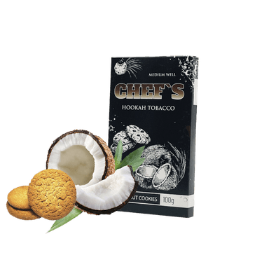 Тютюн Chefs Coconut cookies (Кокосове Печиво, 100 г)