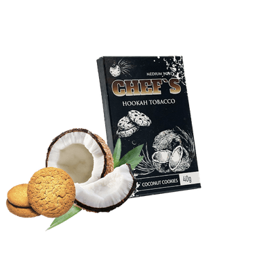 Тютюн Chefs Coconut cookies (Кокосове Печиво, 40 г)