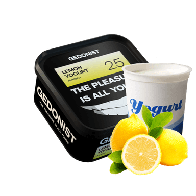 Тютюн Gedonist №25 Lemon Yogurt (Лімонний йогурт, 200 г)