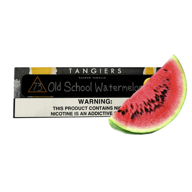 Тютюн Tangiers Noir №73 Old School Watermelon (Олд скул вотермелон, 250 г) Чорна упаковка