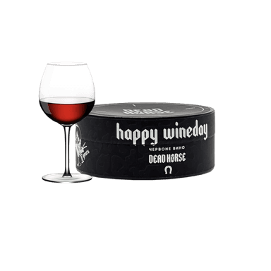 Тютюн Dead Horse Happy Wineday (Червоне вино, 100 г)