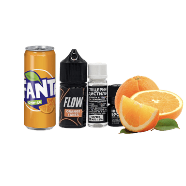 Набір для самозамішування Flow Orange Fanta (Фанта Апельсин, 50 мг, 30 мл)