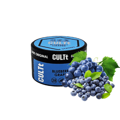 Тютюн CULTt Strong DS28 Blueberry Grapes (Чорниця Виноград, 100 г)