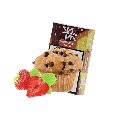 Тютюн WhiteSmok Strawberry Muffin (Полуничний Мафін, 50 г)