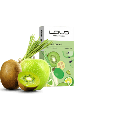 Тютюн Loud Light Green punch (Грін Панч, 100 г)