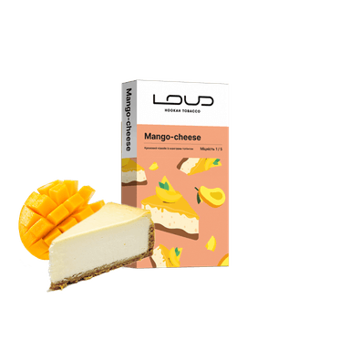 Тютюн Loud Light Mango cheese (Манго Чізкейк, 100 г)