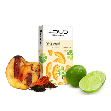 Тютюн Loud Light Spicy peach (Спайсі Персик, 100 г)