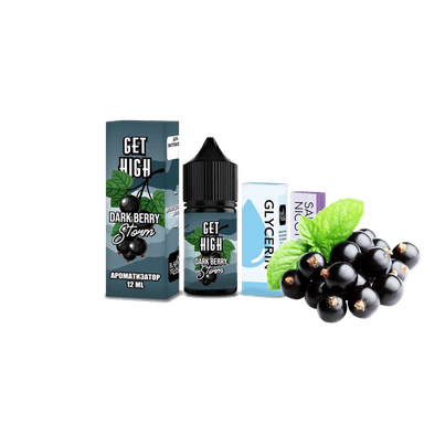 Набір для самозамішування Get High Dark Berry Storm (Дарк Беррі Шторм, 50 мг, 30 мл)