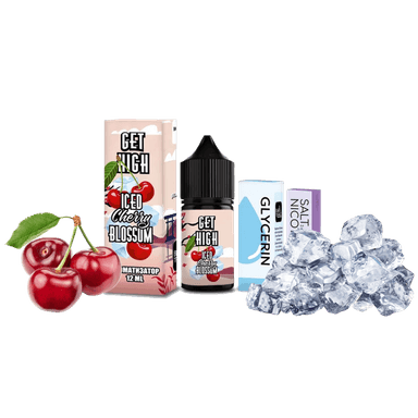Набір для самозамішування Get High Iced Cherry Blossom (Вишня Льод, 50 мг, 30 мл)