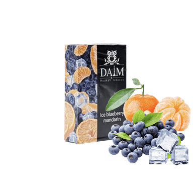 Тютюн DAIM Ice Blueberry Mandarin (Чорниця Мандарин Лід, 50 г)