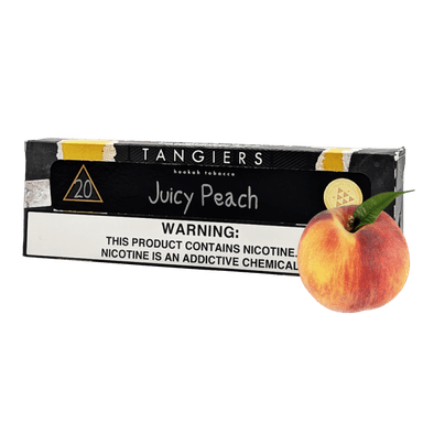 Тютюн Tangiers Noir №20 Juicy Peach (Джусі піч, 250 г) Чорна упаковка
