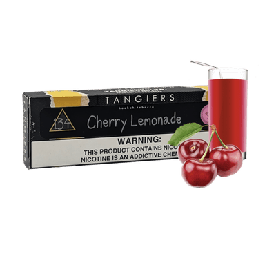 Тютюн Tangiers Noir №134 Cherry Lemonade (Вишневий лимонад, 250 г) Чорна упаковка