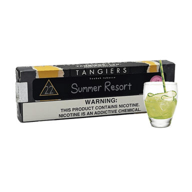 Тютюн Tangiers Noir №22 Summer Resort (Саммер Резорт, 250 г) Чорна упаковка