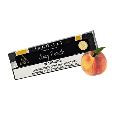 Тютюн Tangiers Noir №20 Juicy Peach (Джусі Піч, 100 г) Чорна упаковка