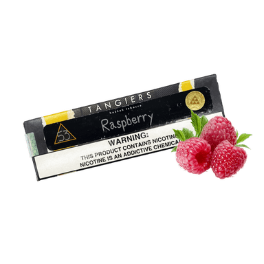 Тютюн Tangiers Noir №53 Raspberry (Малина, 100 г) Чорна упаковка