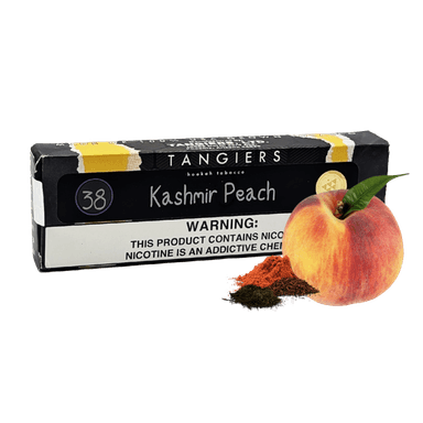 Тютюн Tangiers Burley №38 Kashmir Peach (Кашмір Піч, 250 г) Чорна упаковка
