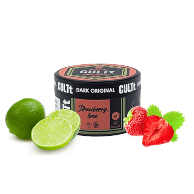 Тютюн CULTt Medium M67 Strawberry Lime (Полуниця Лайм, 100 г)