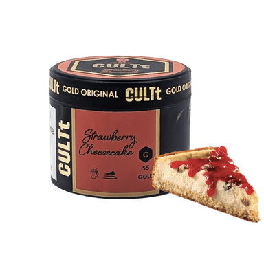 Тютюн CULTt G55 Strawberry Cheesecake (Полуничний Чізкейк, 200 г)