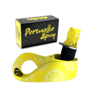 Персональний мундштук Personalka Epoxy Onyx (Жовтий)