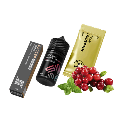 Набір для самозамішування Chaser Special Berry Cranberry Mint (Журавлина М'ята, 50 мг, 30 мл)